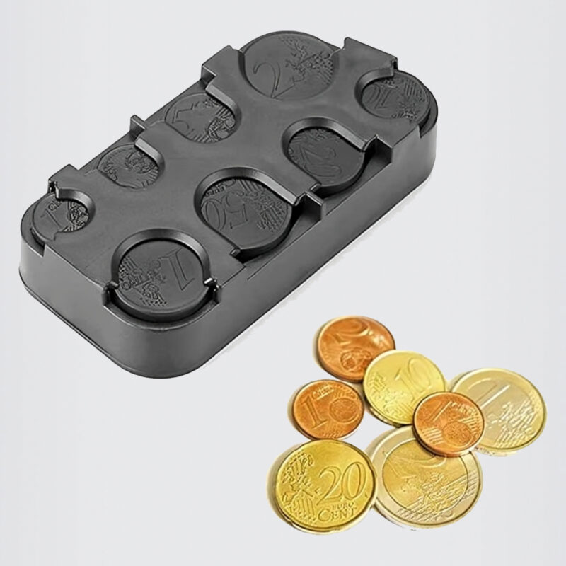 Piniginė euro monetoms.